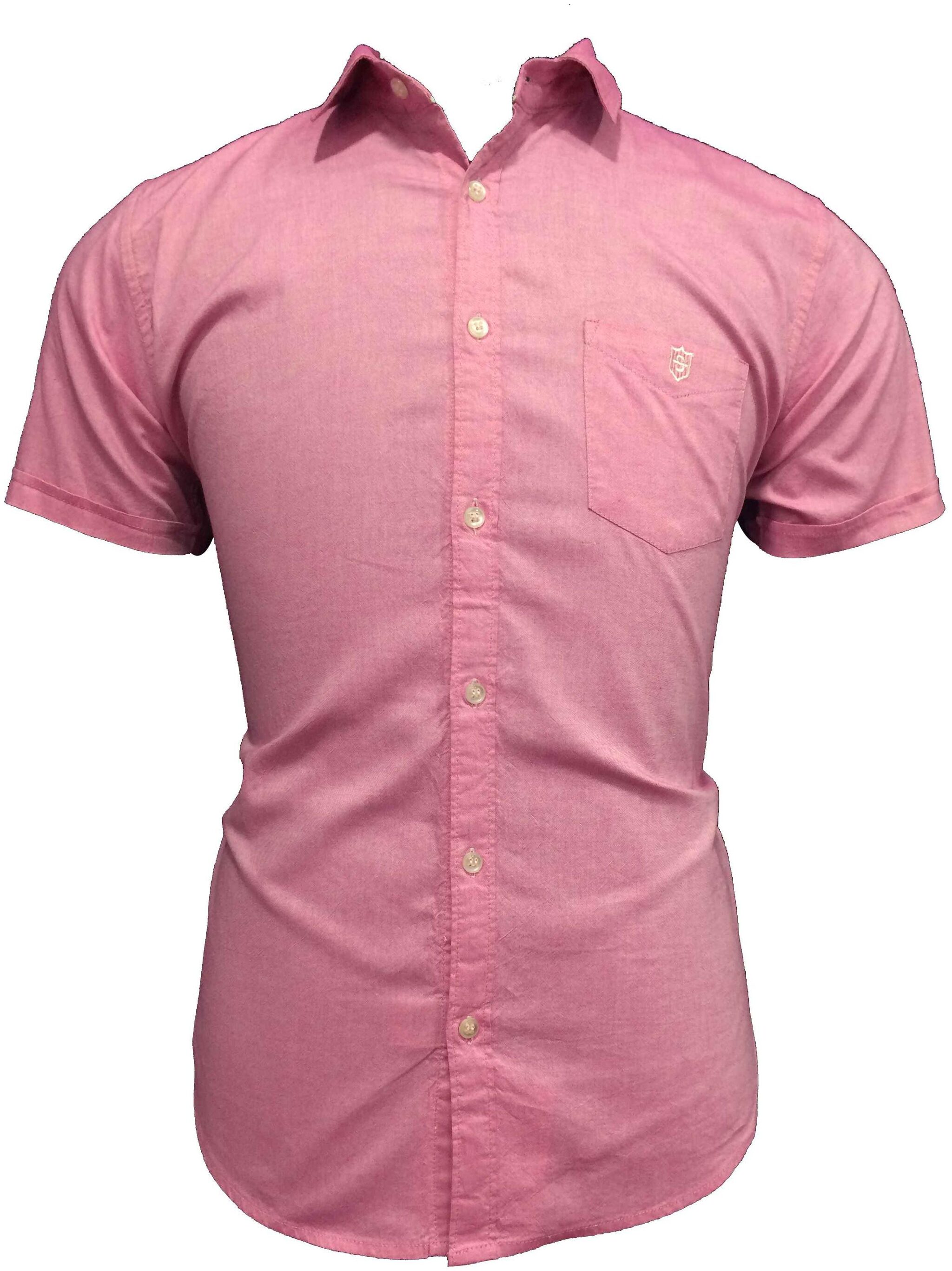 

Speak Men Pink Solid Slim Fit Casual Shirt
