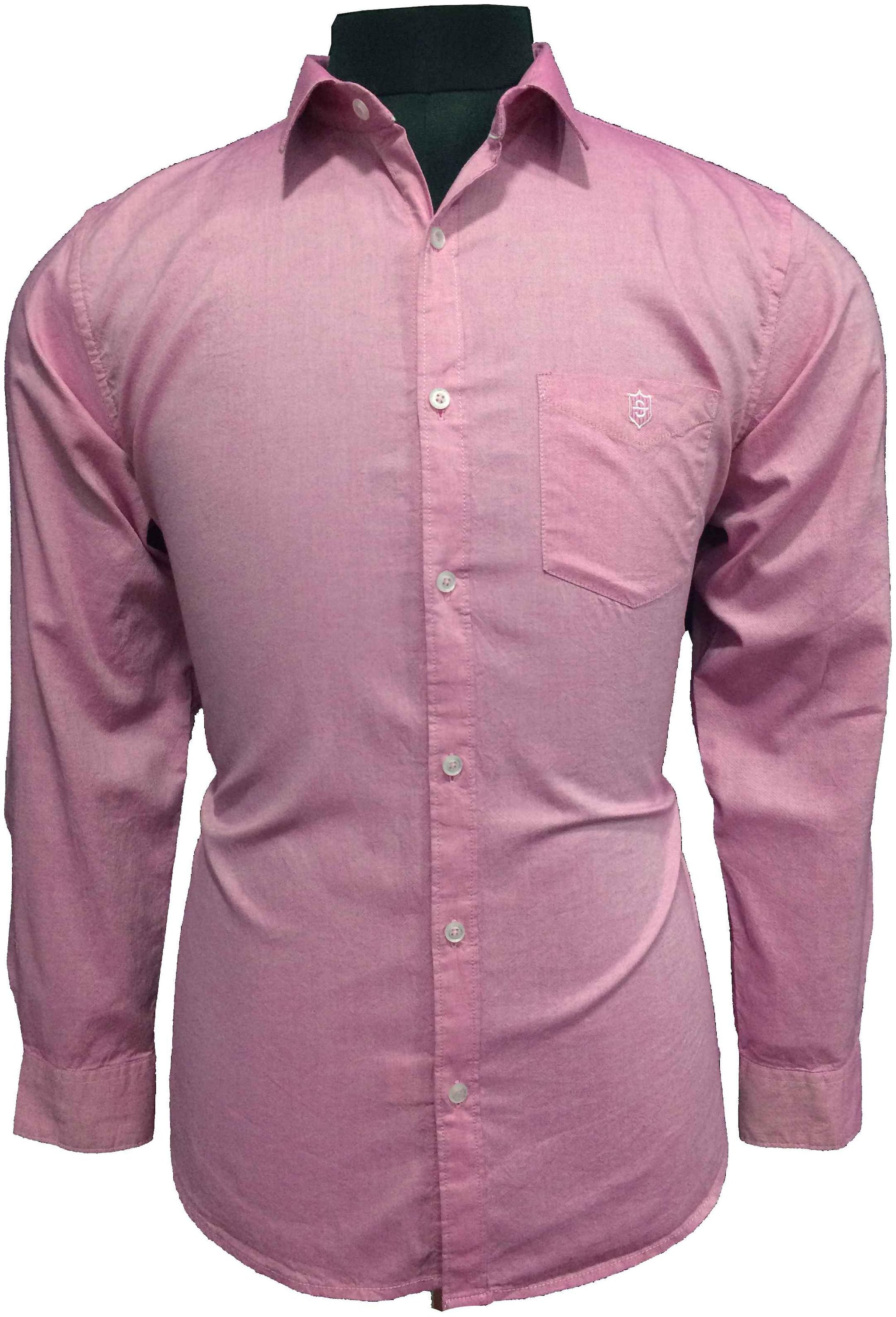 

Speak Men Pink Solid Super Slim Fit Casual Shirt