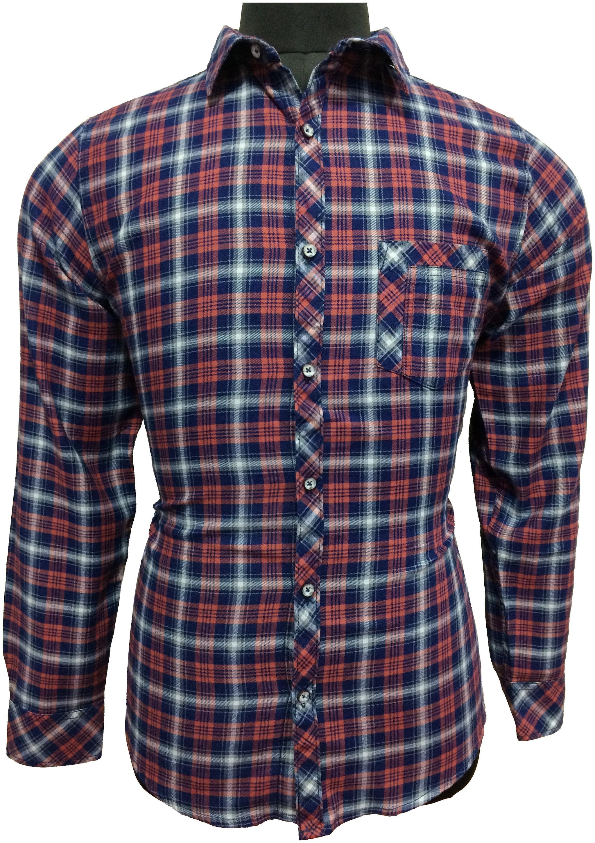 

Speak Men Maroon Checked Slim Fit Casual Shirt