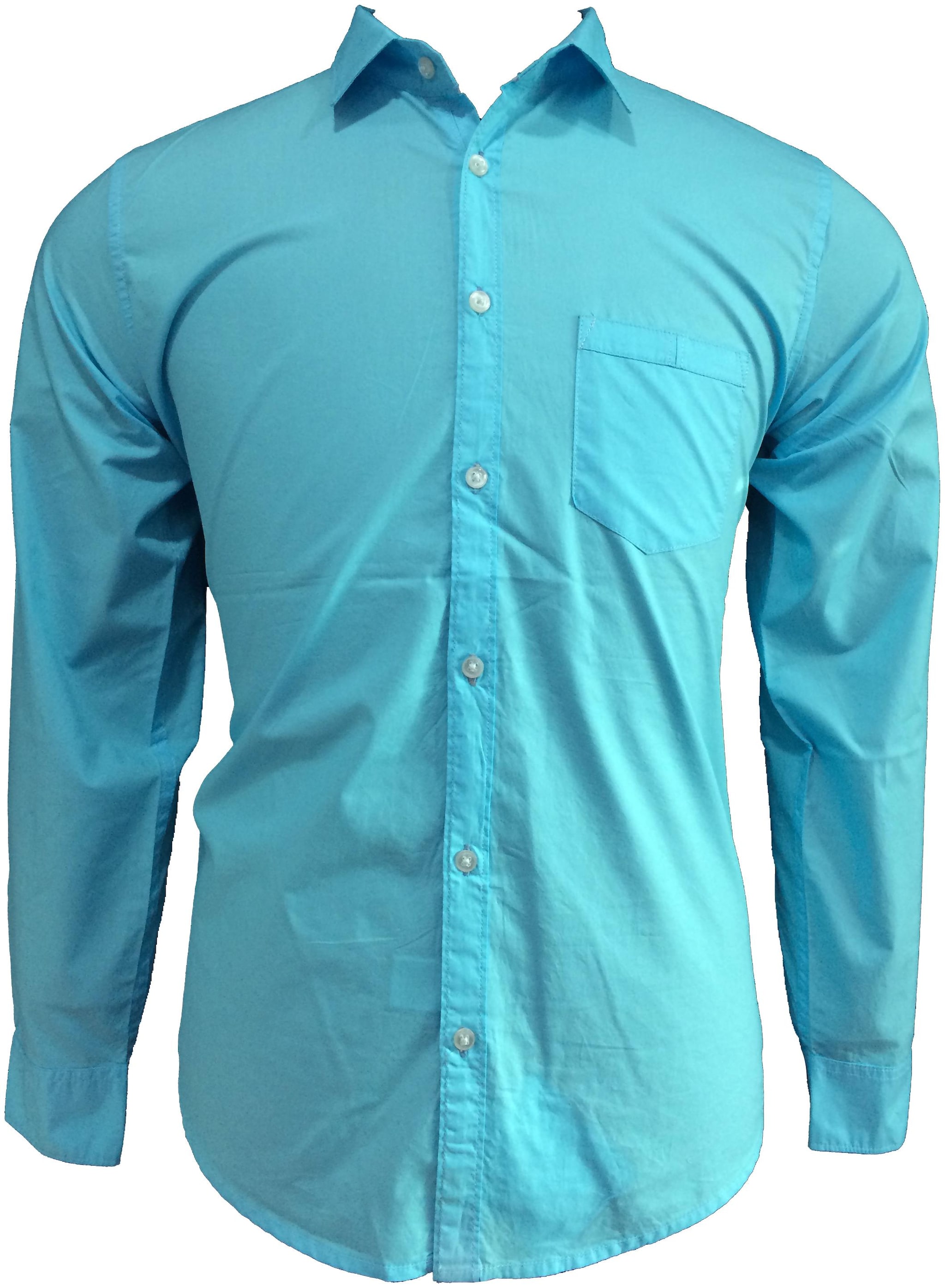 

Speak Men Blue Solid Super Slim Fit Casual Shirt
