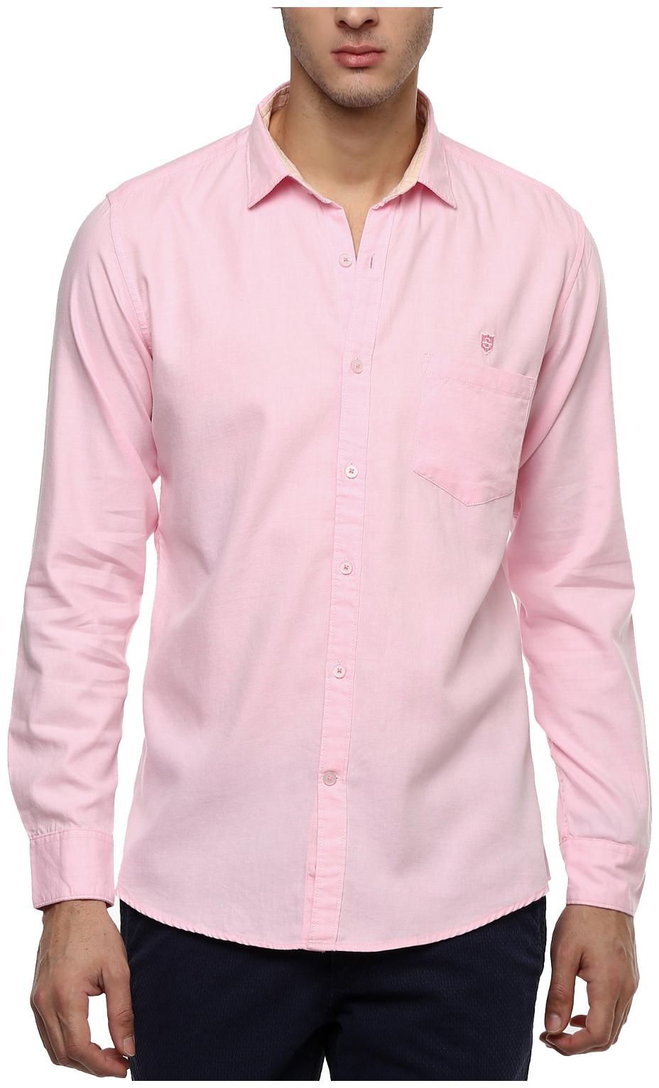 

Speak Men Pink Abstract Slim Fit Casual Shirt
