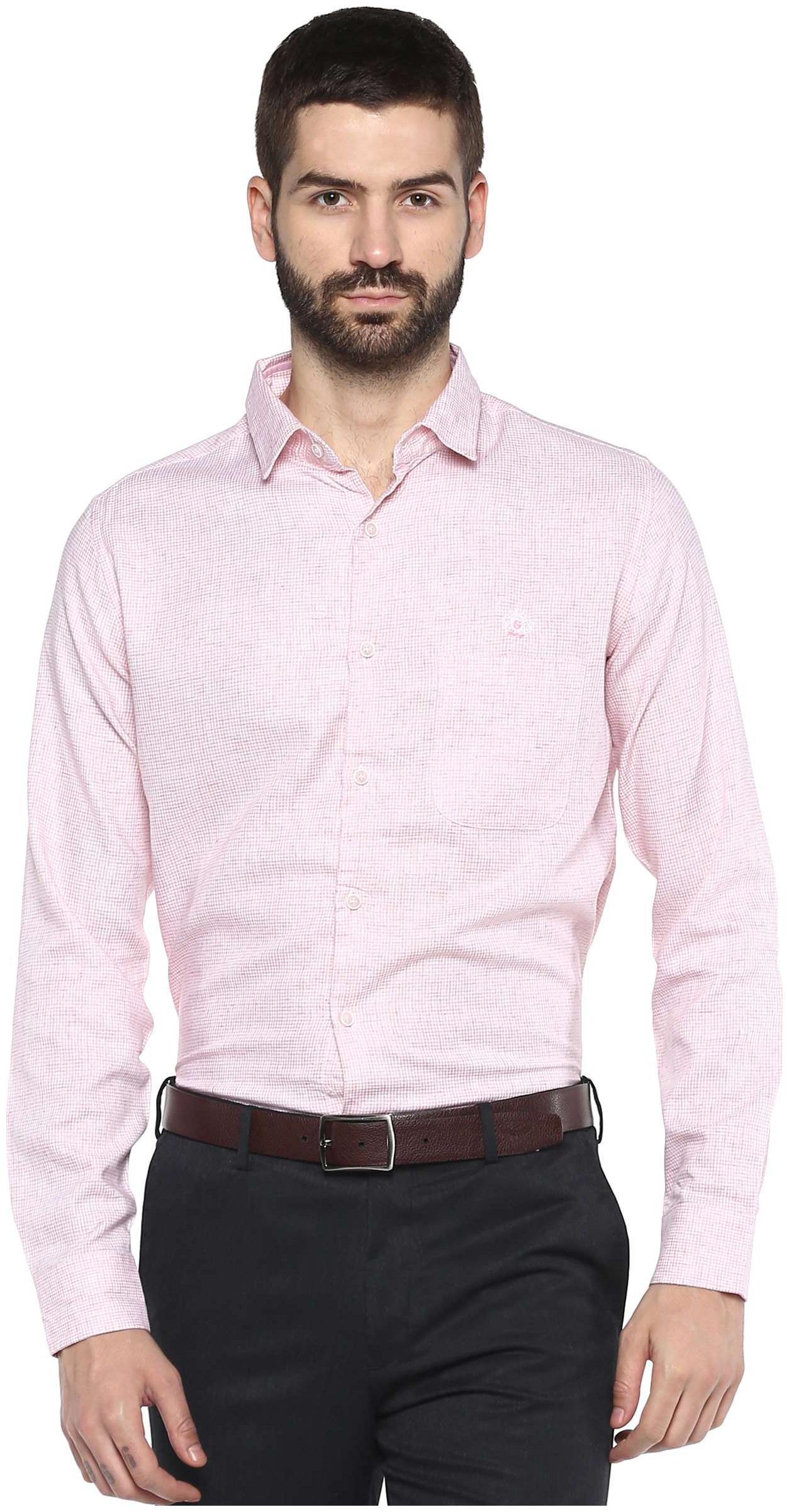 

Speak Men Slim fit Formal Shirt - Pink