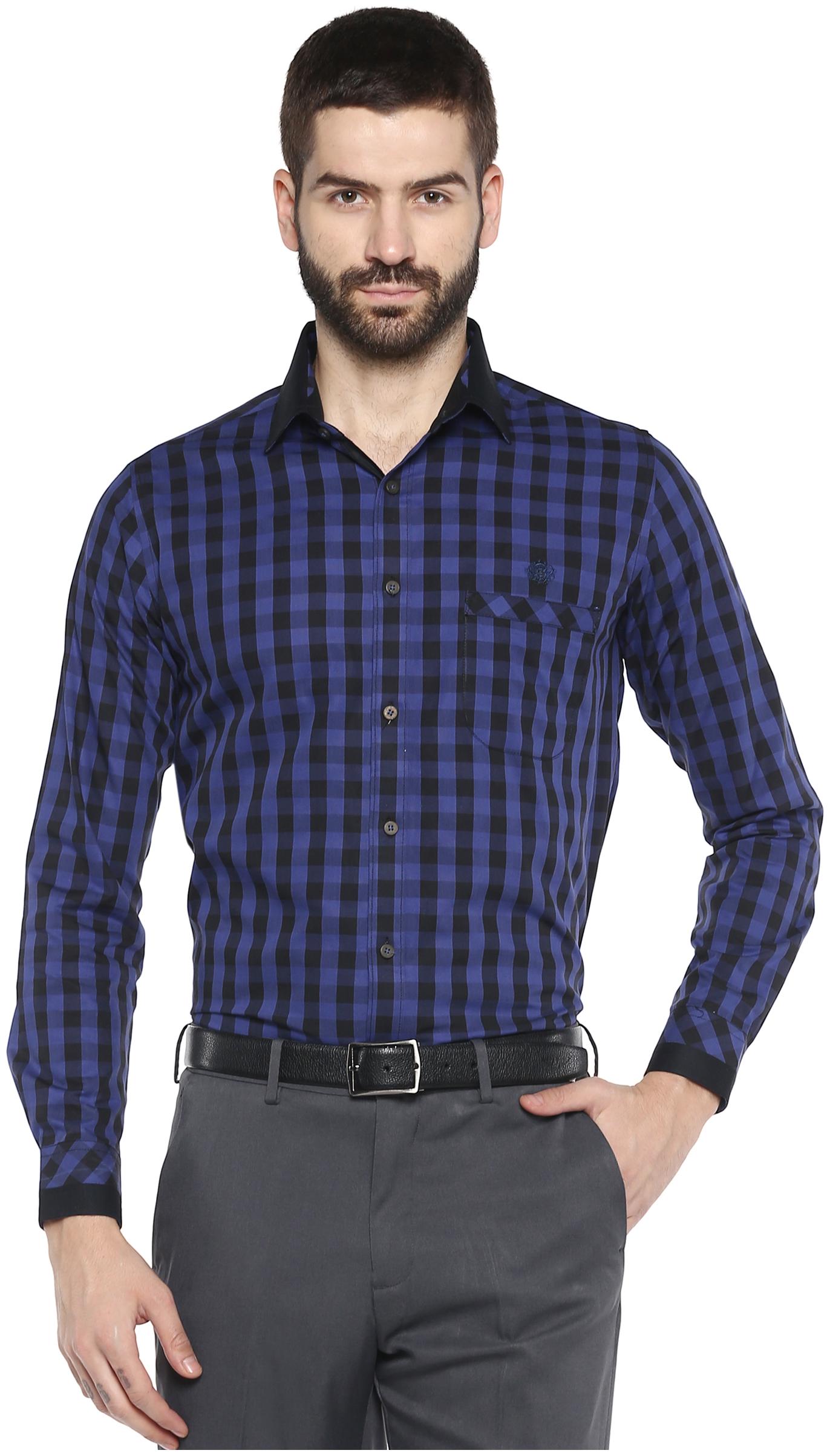 

Speak Men Slim fit Formal Shirt - Blue