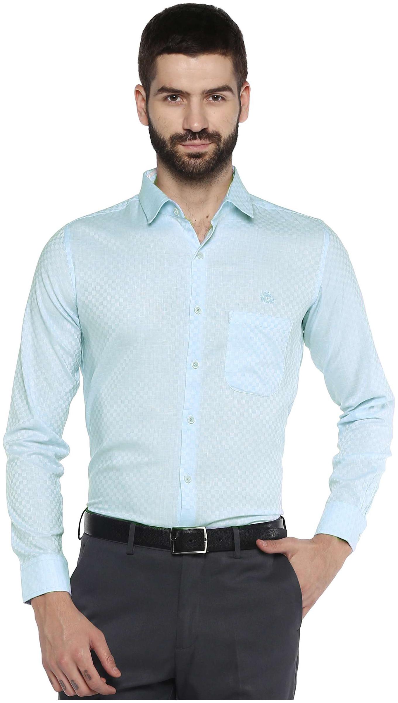 

Speak Men Slim fit Formal Shirt - Blue