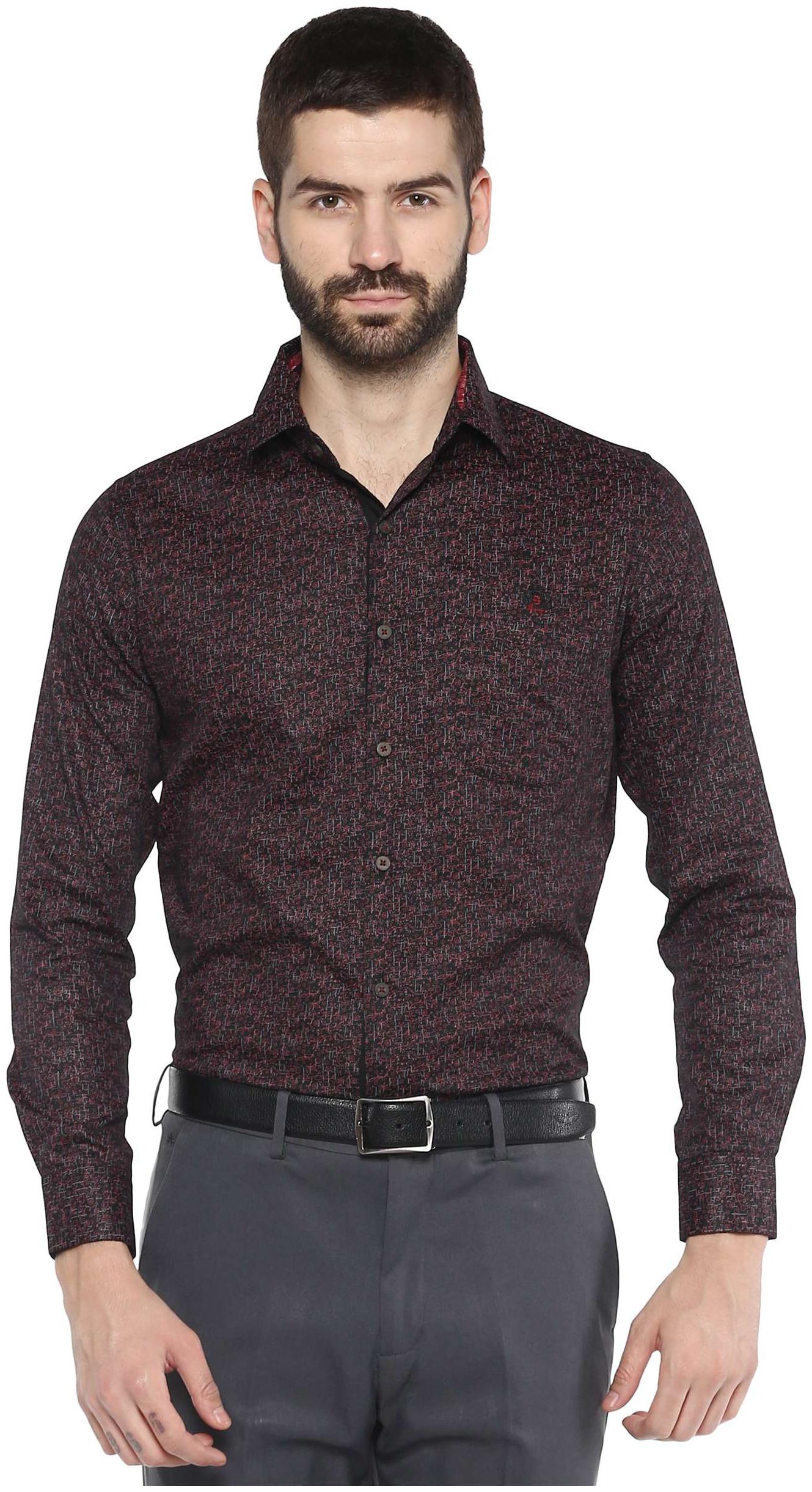

Speak Men Slim fit Formal Shirt - Brown