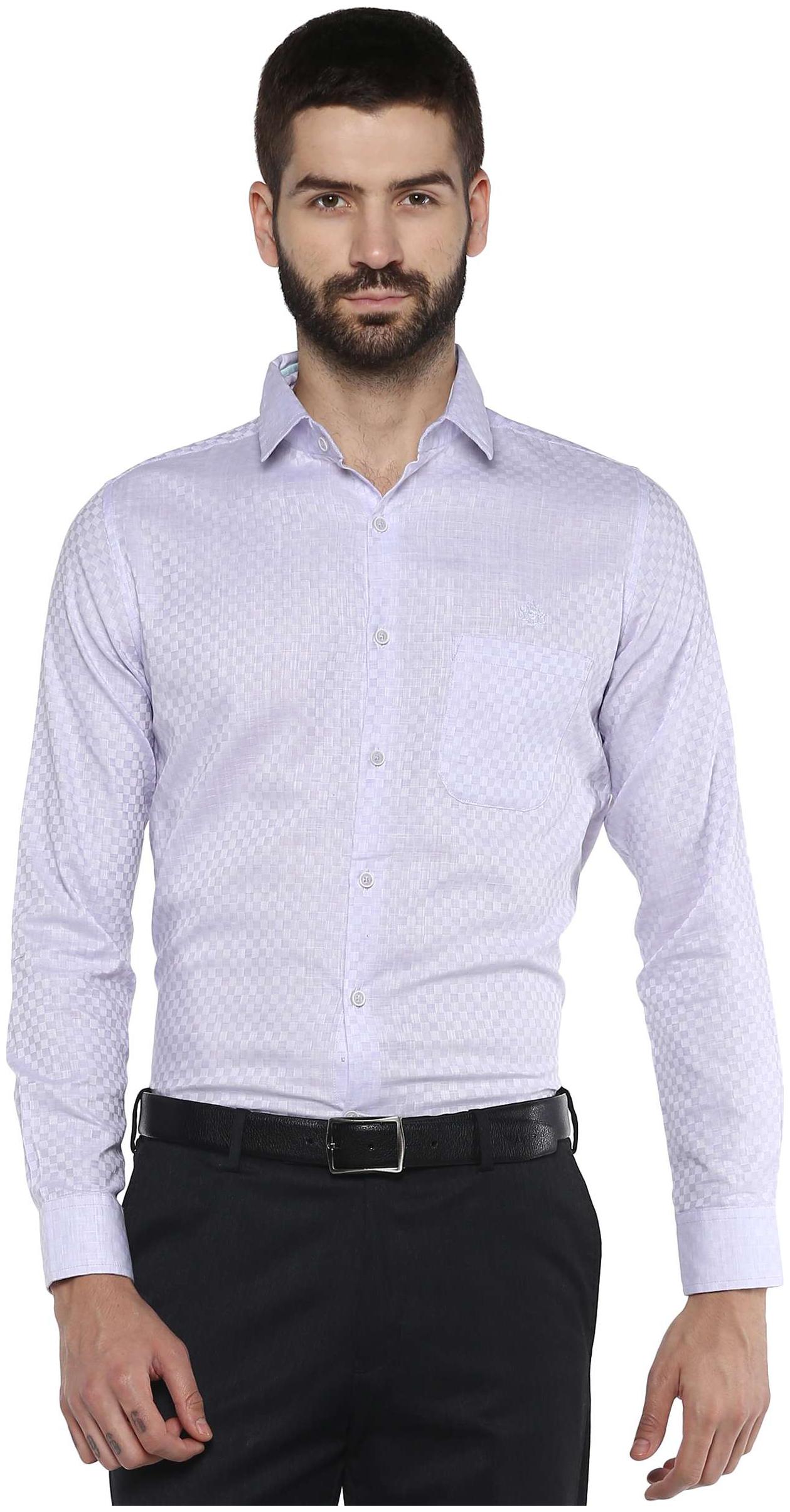

Speak Men Slim fit Formal Shirt - Purple