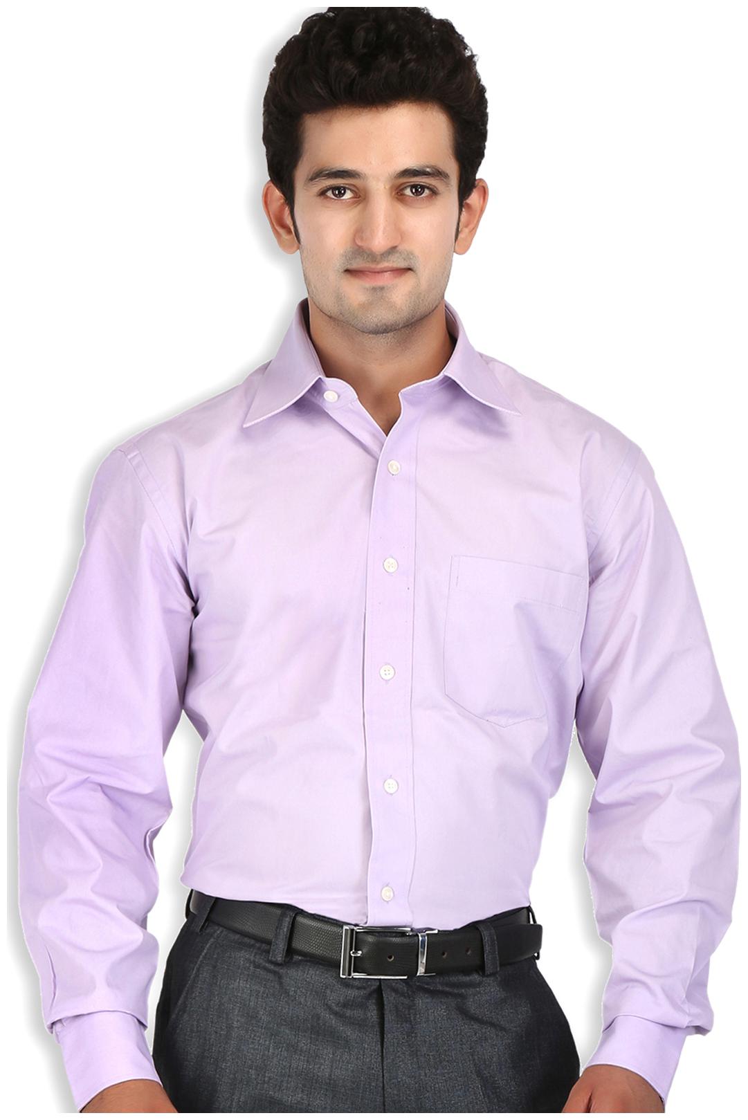 

Speak Men Regular fit Formal Shirt - Purple