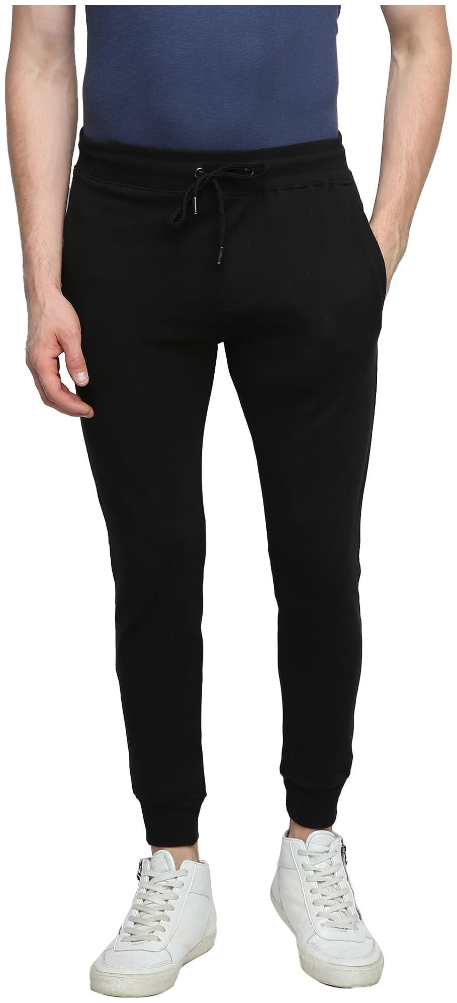 

Splash Men Black Solid Regular fit Regular trousers