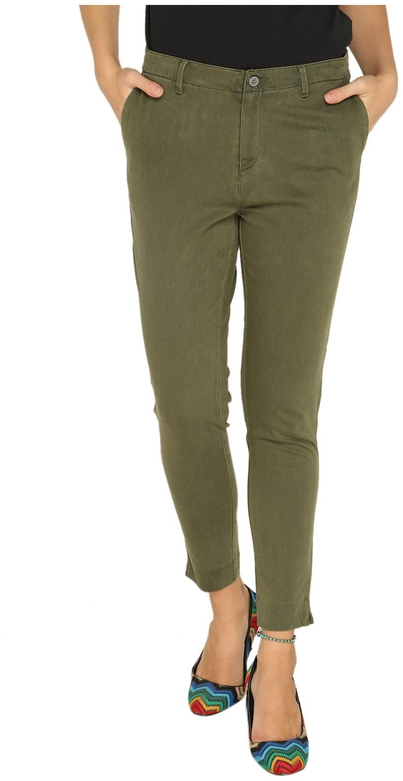 

Splash Women Green Regular fit Regular trousers