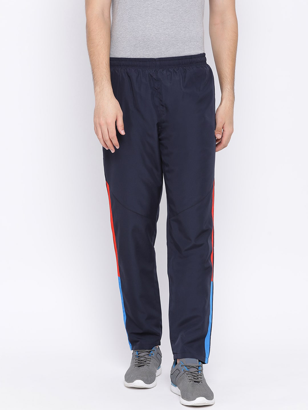 

SPOLEI Men Blue Solid Regular fit Track pants