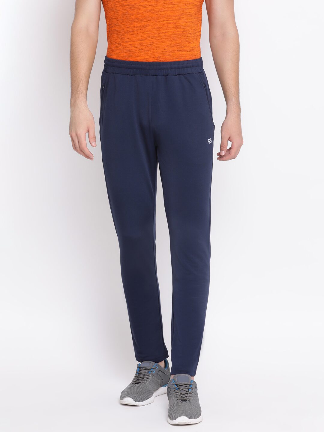 

SPOLEI Men Blue Solid Regular fit Track pants