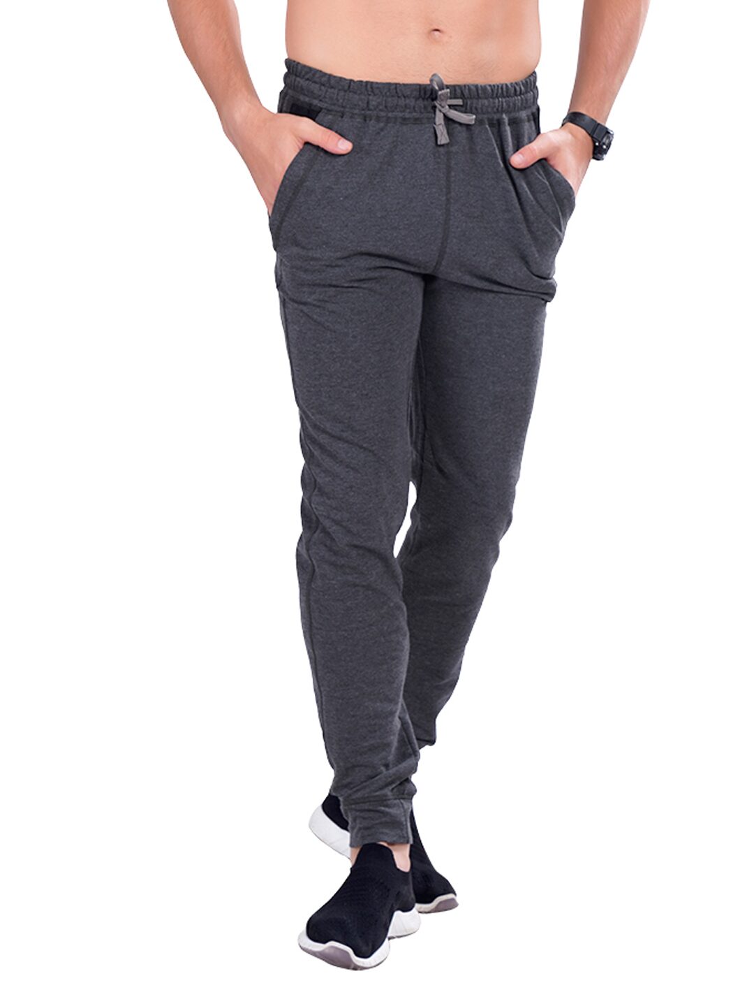 

Sporto Men Grey Solid Regular fit Joggers