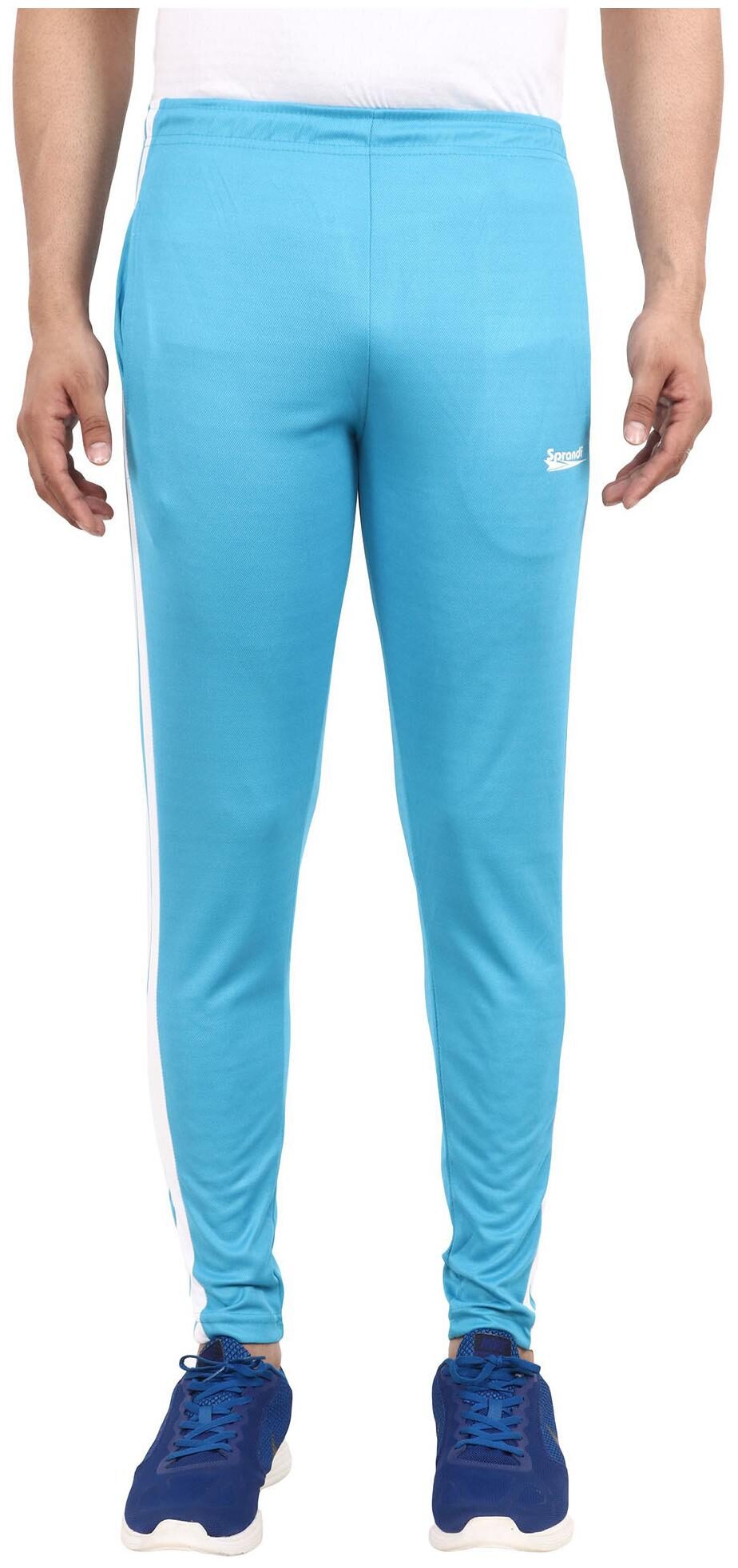 

Sprandi Men Turquoise Solid Regular fit Track pants