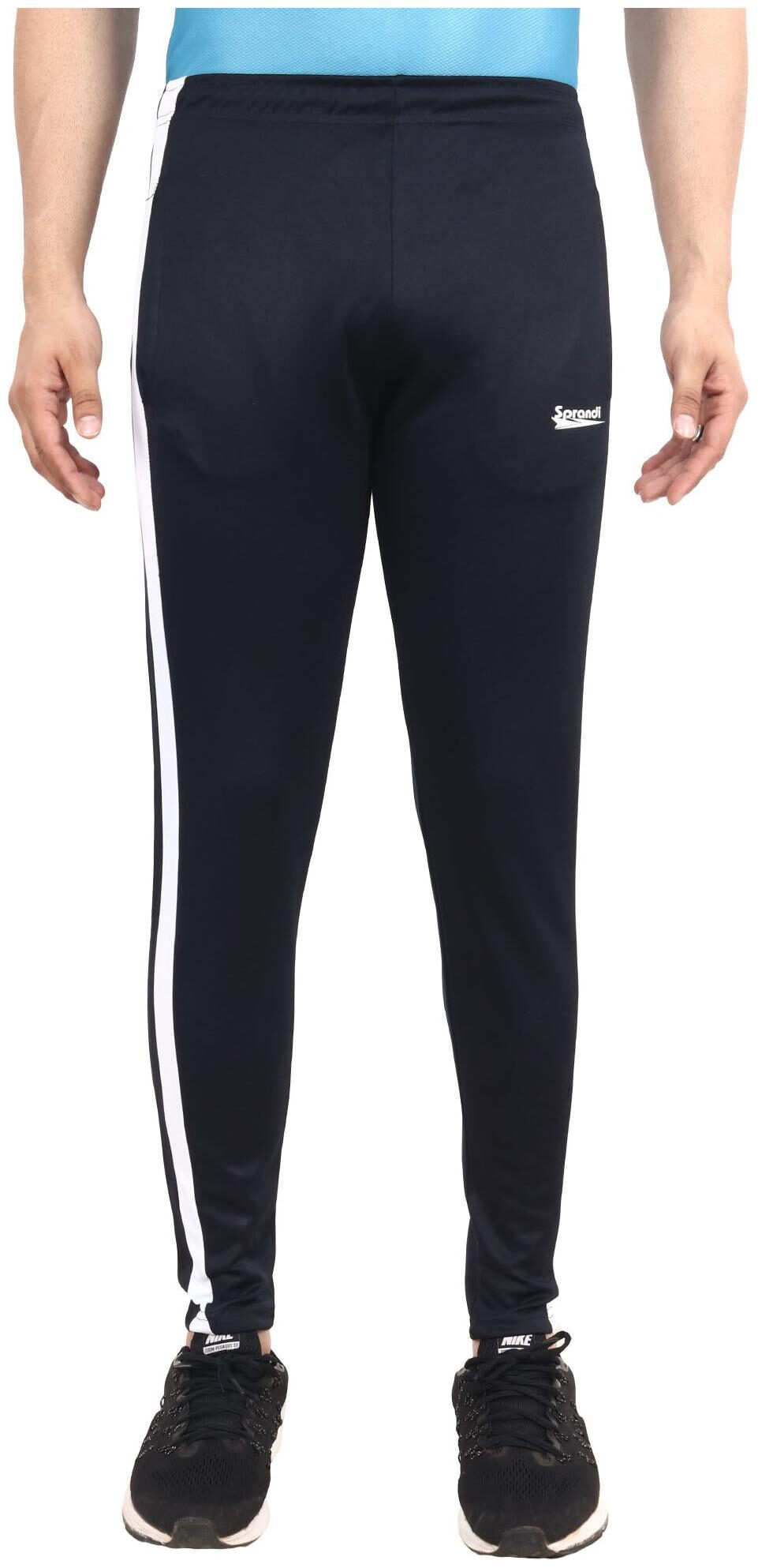 

Sprandi Men Navy blue Solid Regular fit Track pants