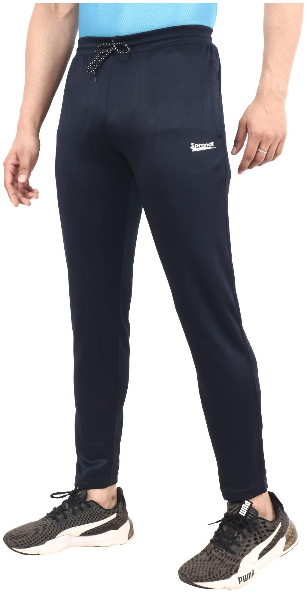 

Sprandi Men Blue Solid Regular fit Track pants