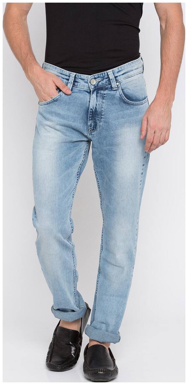 Spykar Men Blue Slim Fit Jeans
