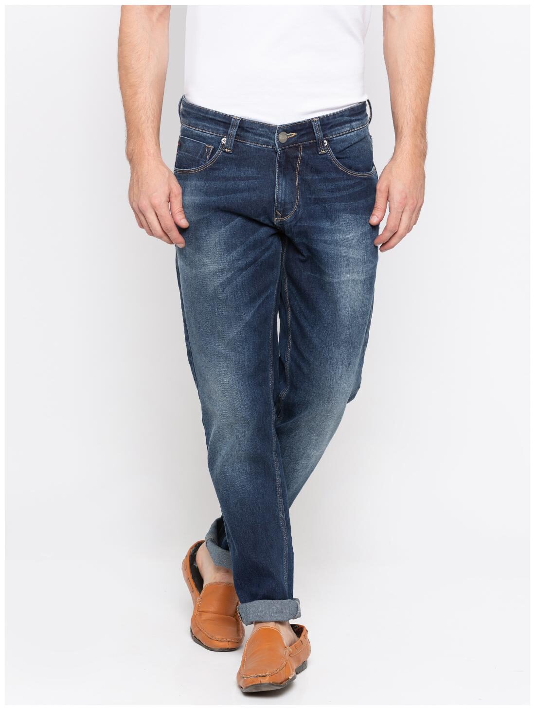 

Spykar Men Blue Skinny Fit Jeans