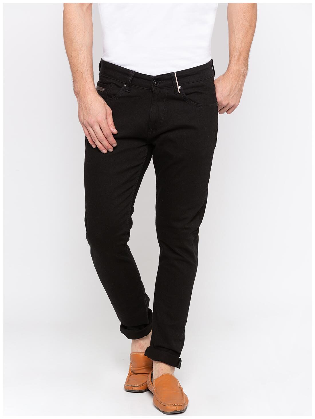 

Spykar Men Black Skinny Fit Jeans