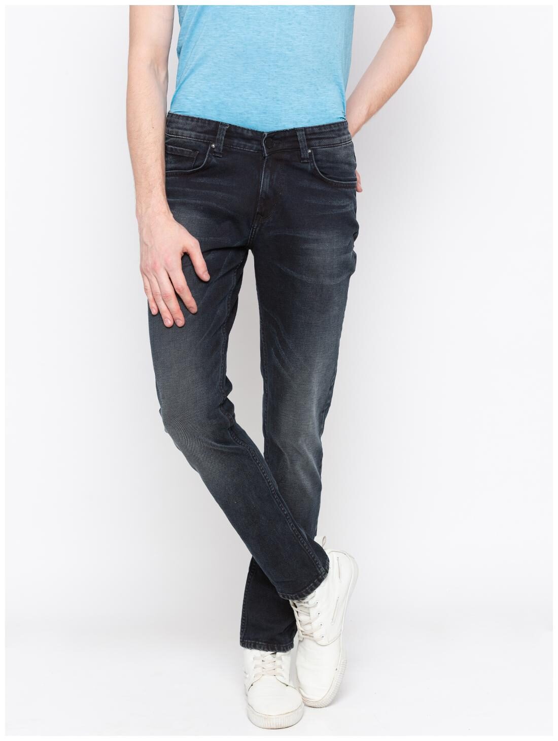 

Spykar Men Black Skinny Fit Jeans