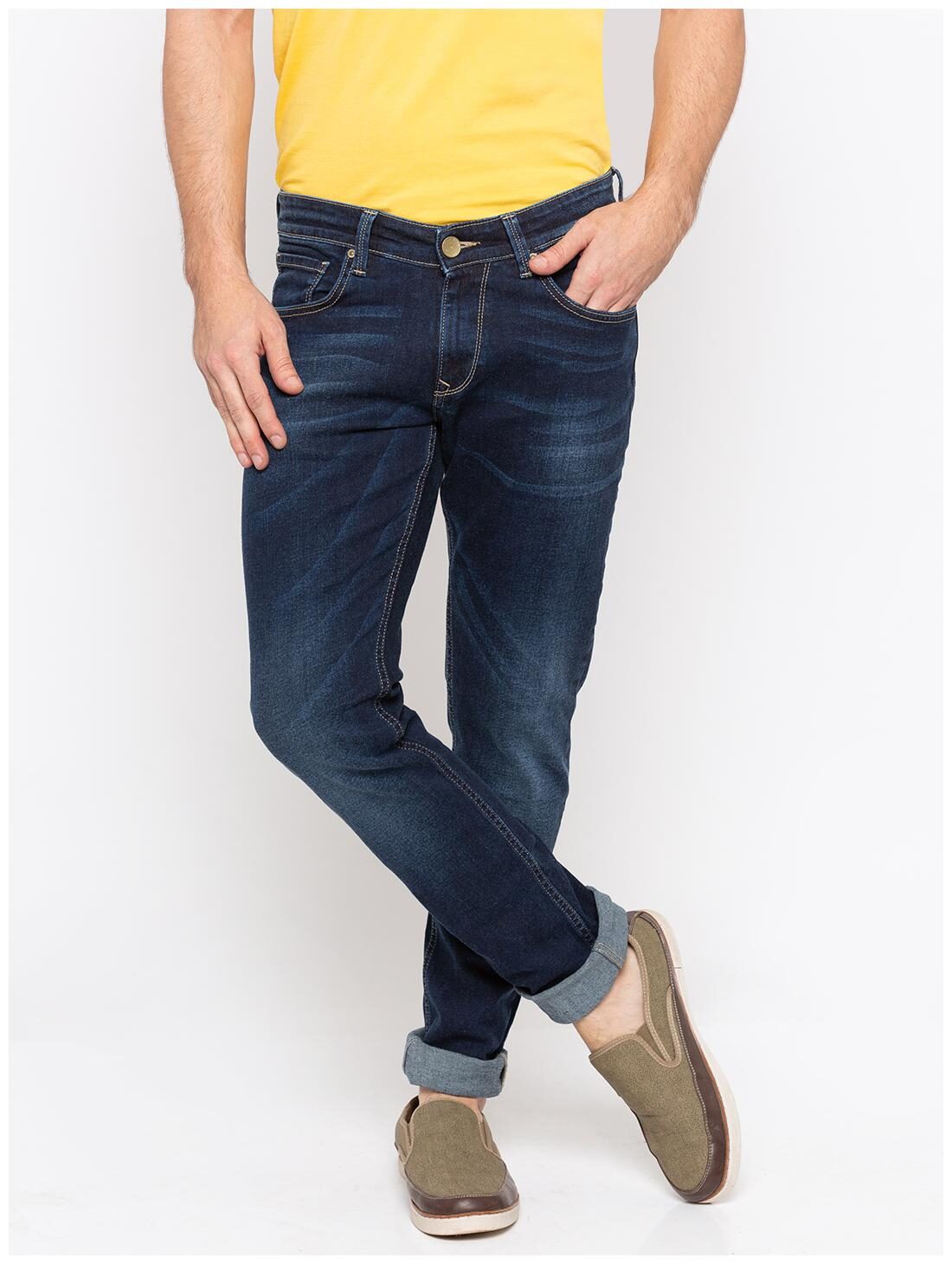 

Spykar Men Blue Skinny Fit Jeans