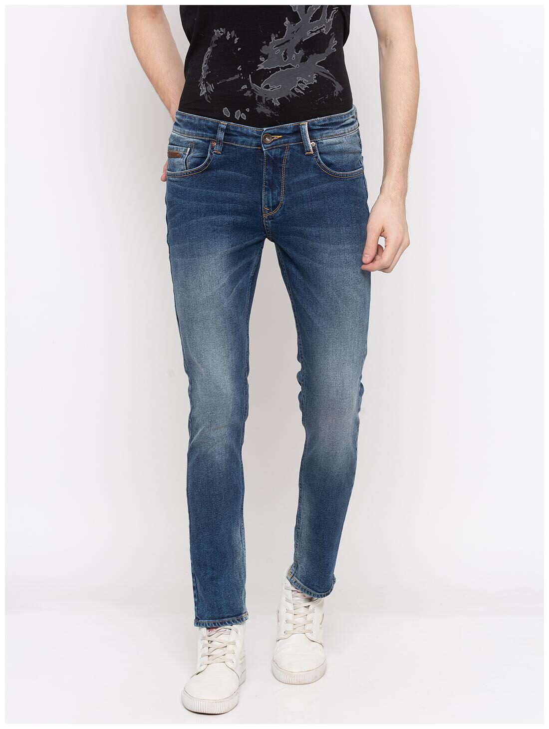 

Spykar Men Blue Super Skinny Fit Jeans