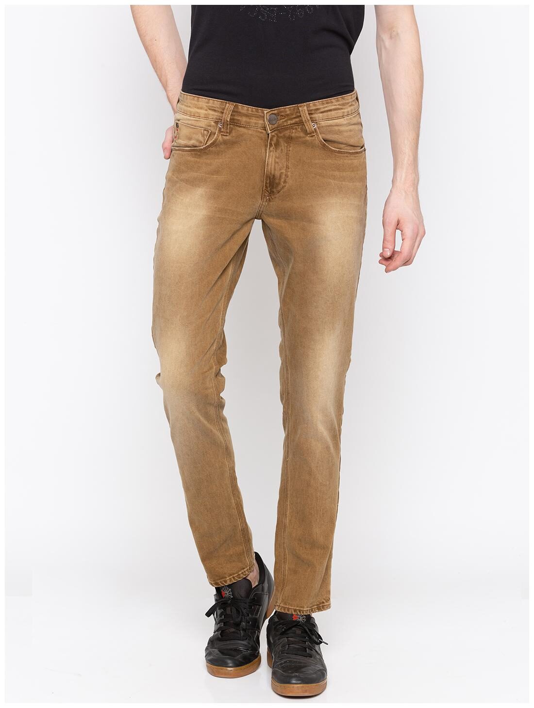 

Spykar Men Brown Skinny Fit Jeans