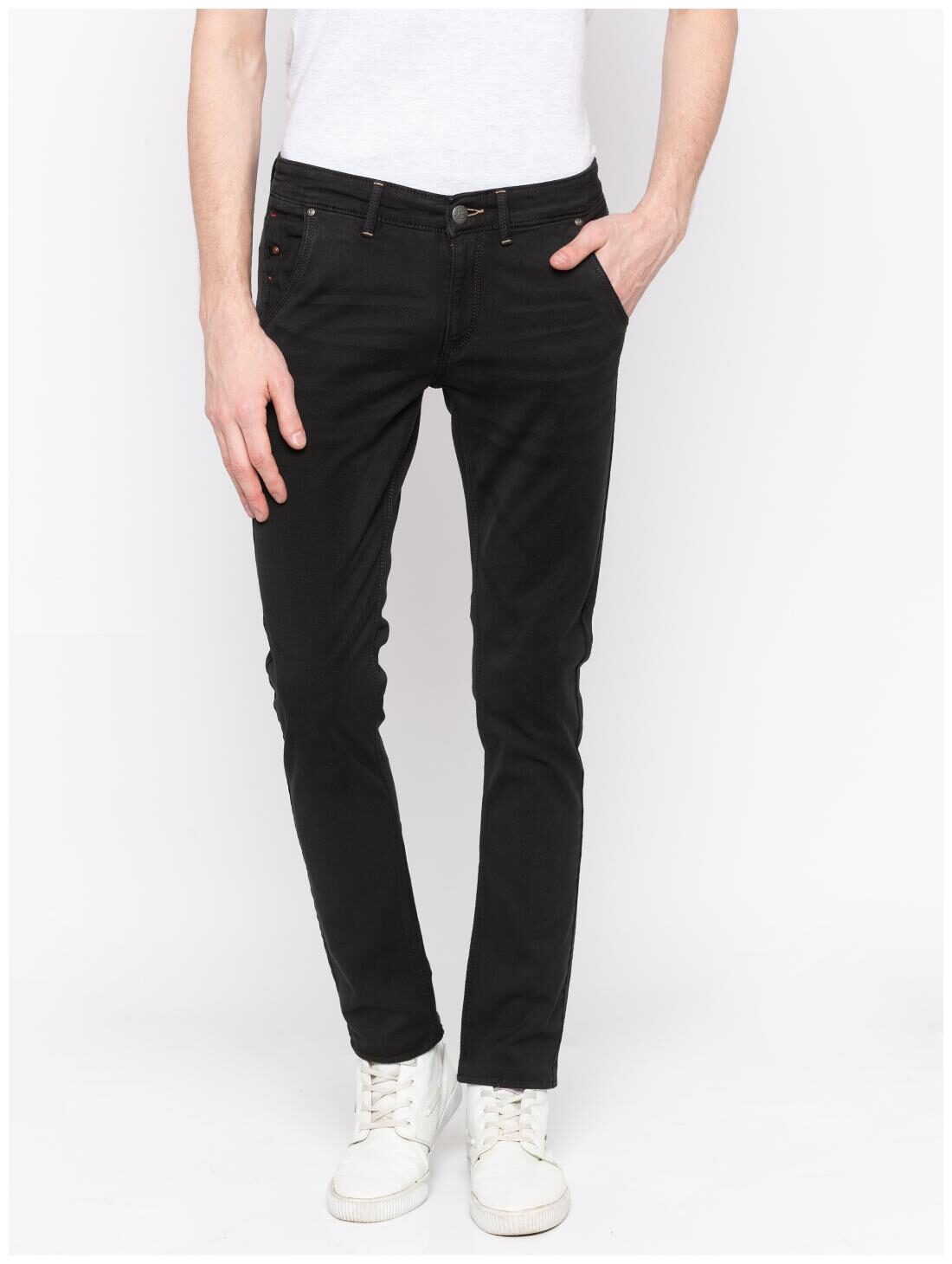 

Spykar Men Black Skinny Fit Jeans