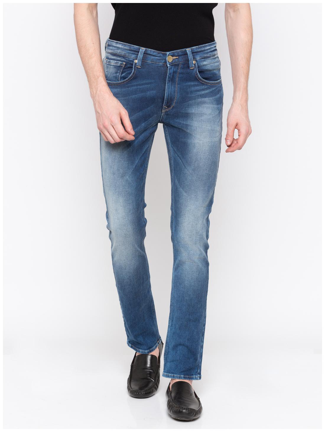 

Spykar Men Blue Tapered Fit Jeans