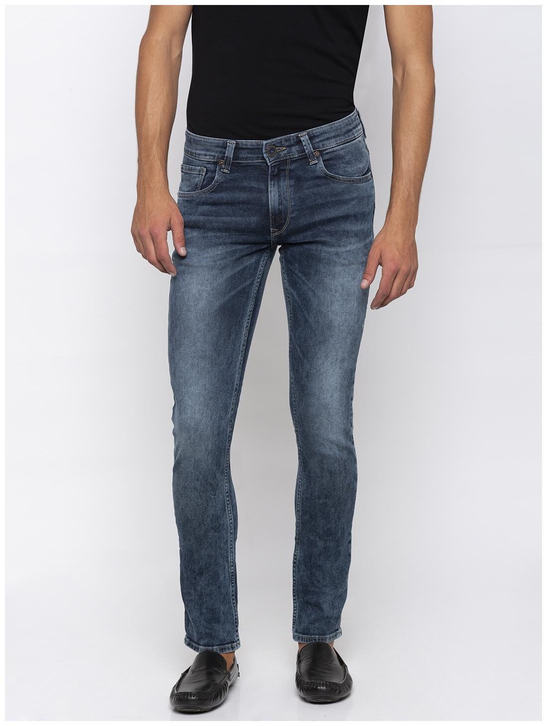 

Spykar Men Blue Regular Fit Jeans
