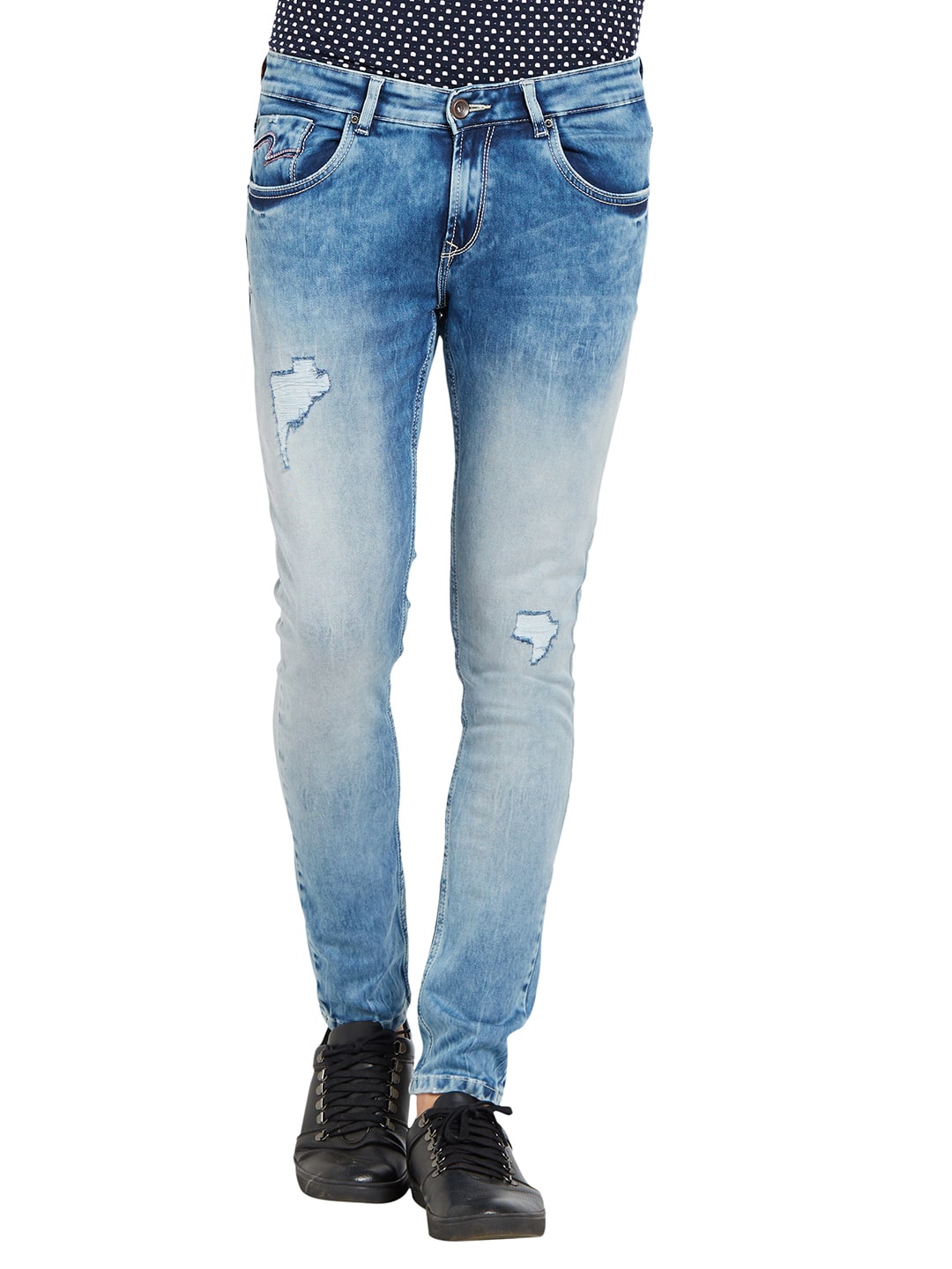 

Spykar Men Blue Super Skinny Fit Jeans