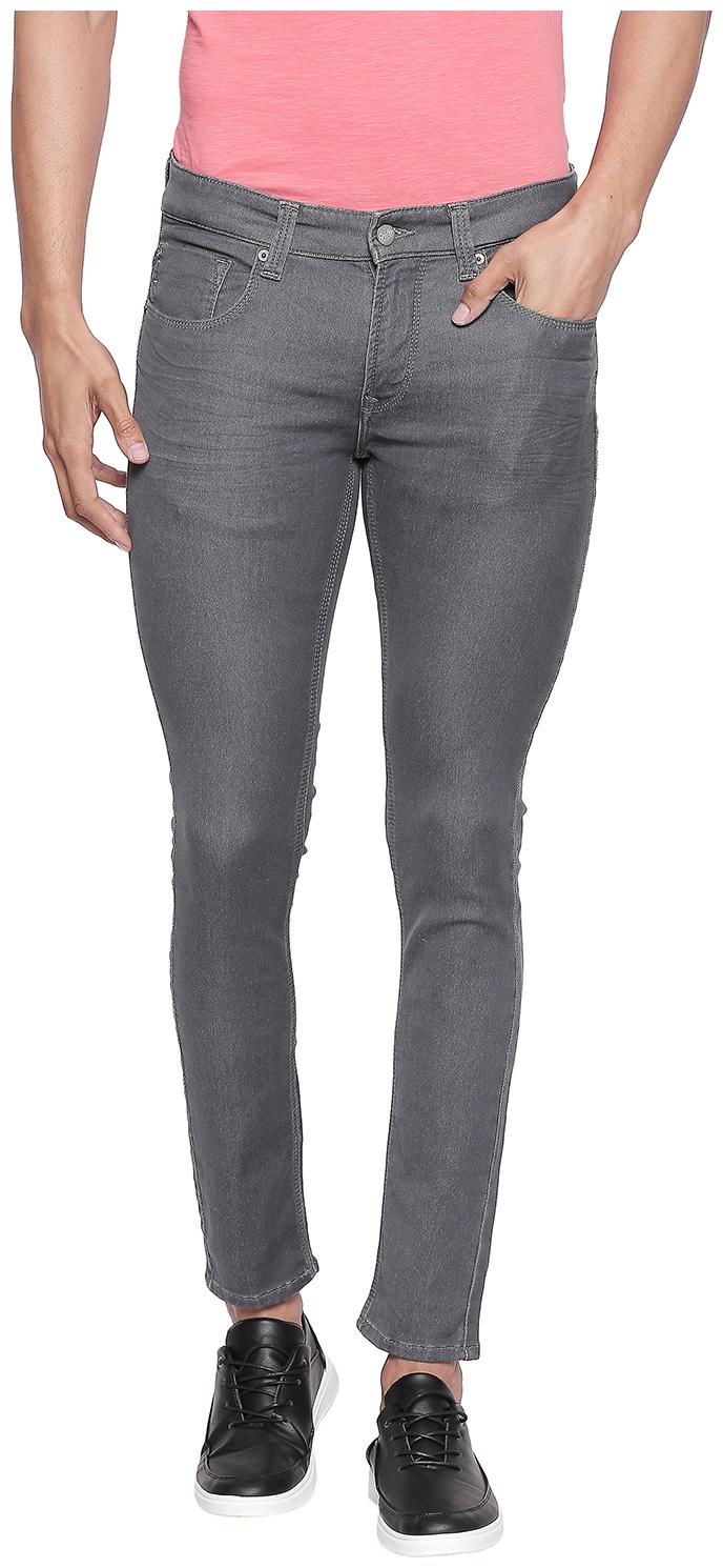 

Spykar Men Grey Skinny Fit Jeans