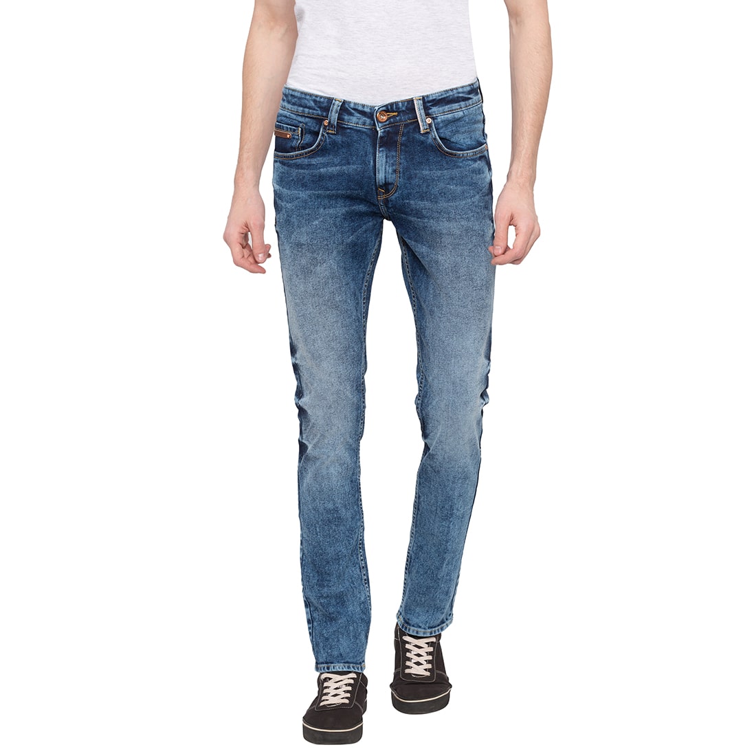 

Spykar Men Blue Skinny Fit Jeans