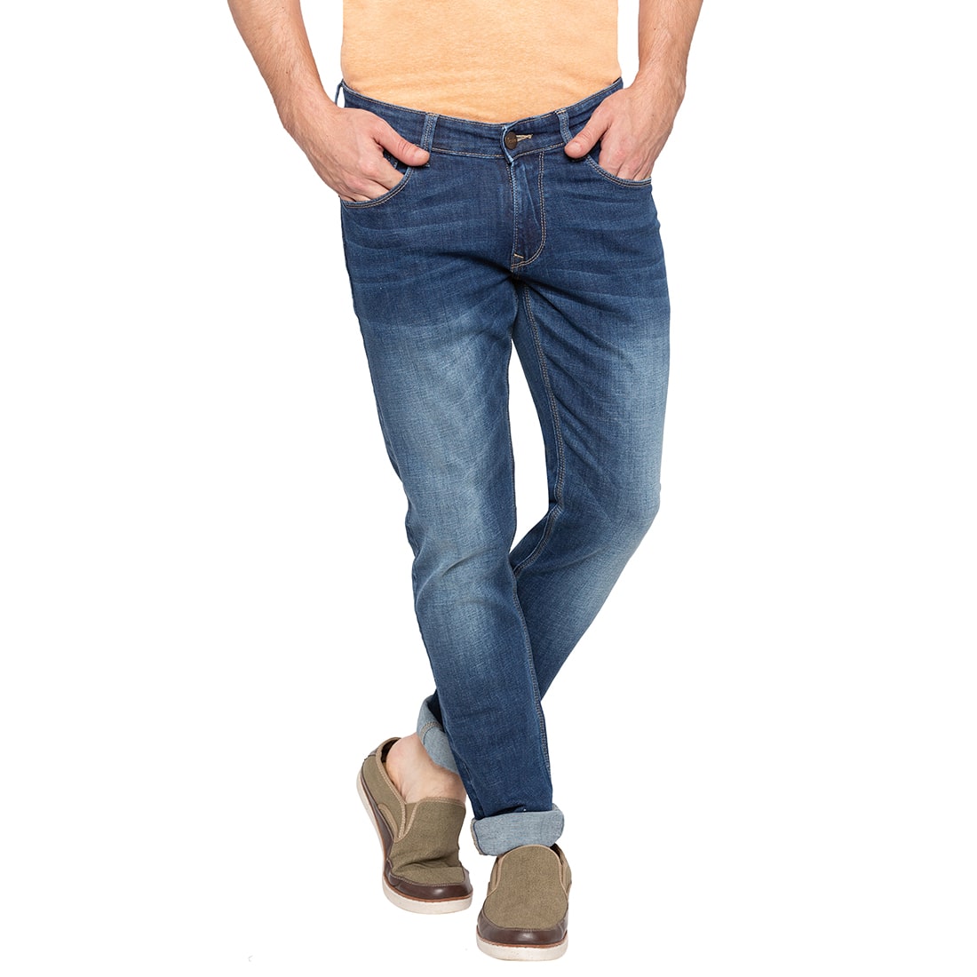 

Spykar Men Blue Skinny Fit Jeans