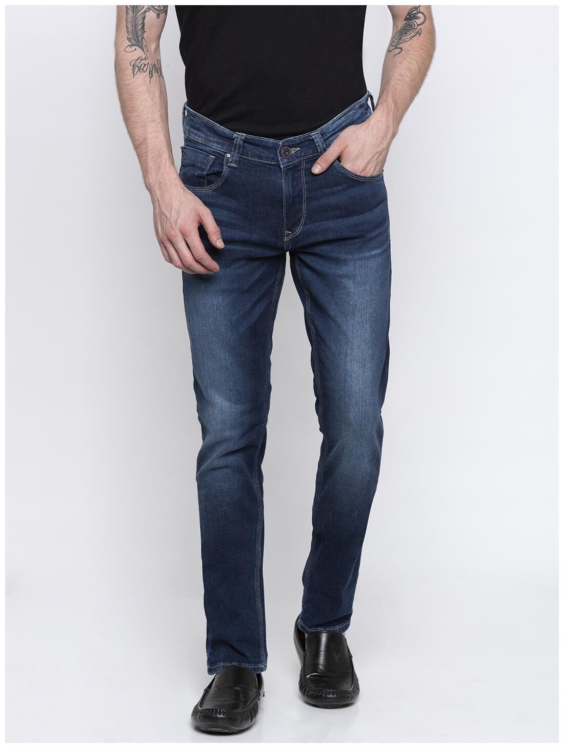 

Spykar Men Blue Skinny Fit Jeans