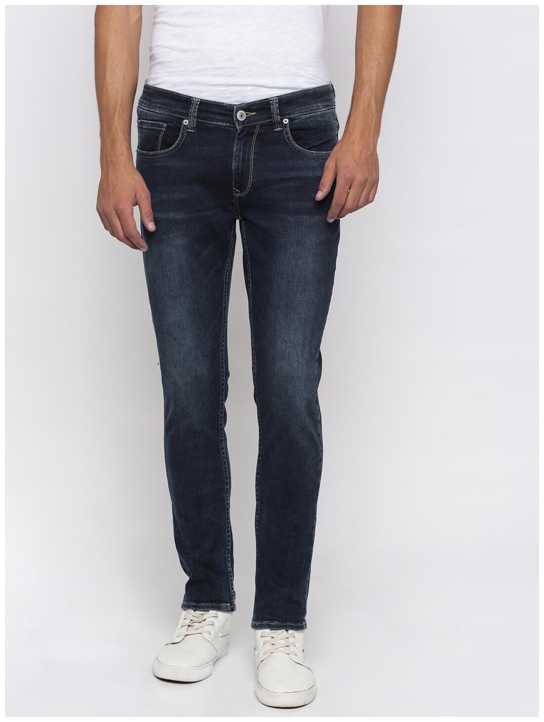 

Spykar Men Blue Super Skinny Fit Jeans