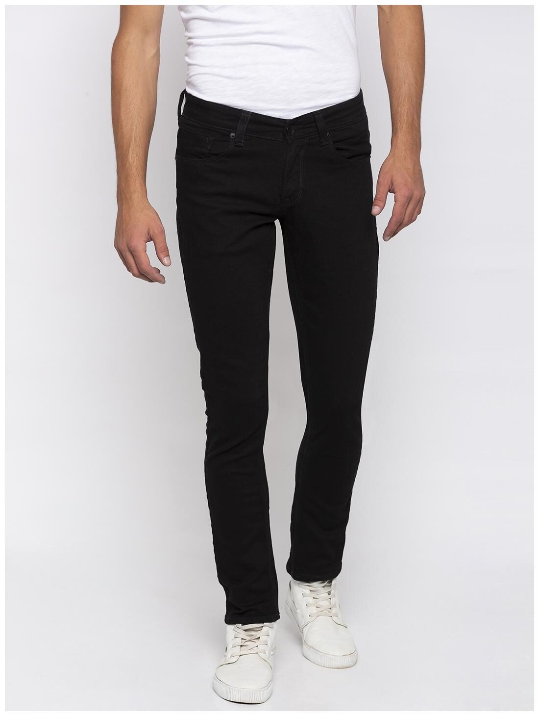 

Spykar Men Black Skinny Fit Jeans
