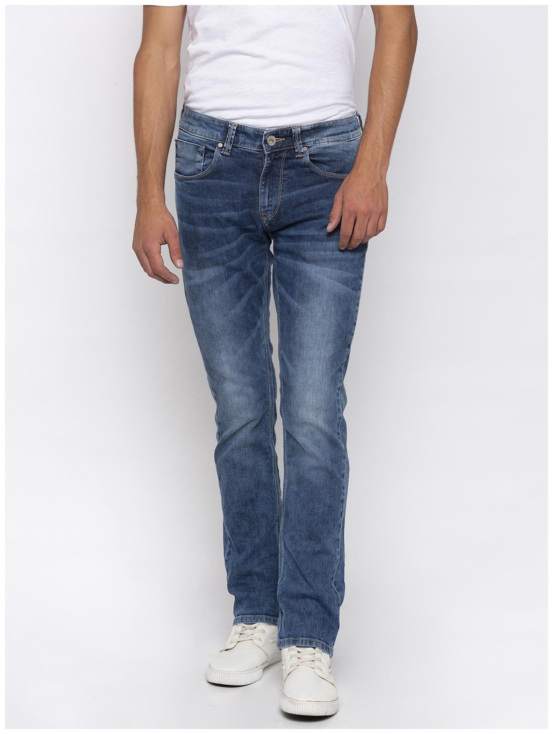

Spykar Men Blue Tapered Fit Jeans