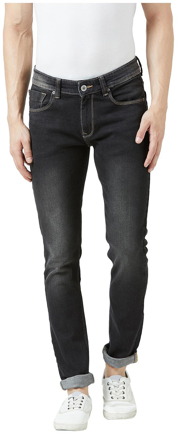 

Spykar Men Black Skinny Fit Jeans