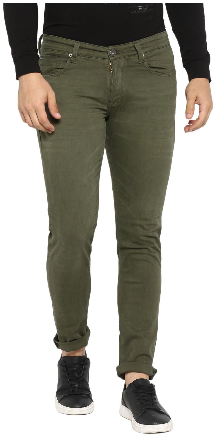 

Spykar Men Green Skinny Fit Jeans