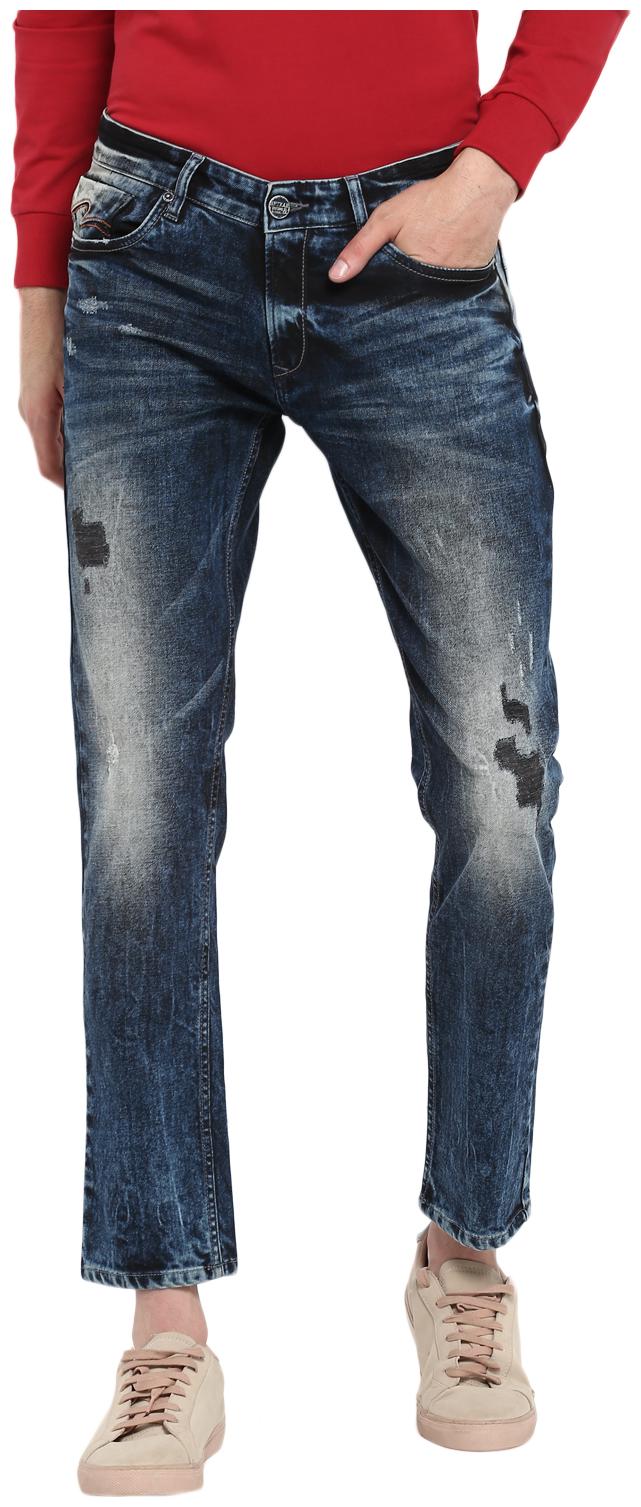 

Spykar Men Blue Tapered Fit Jeans