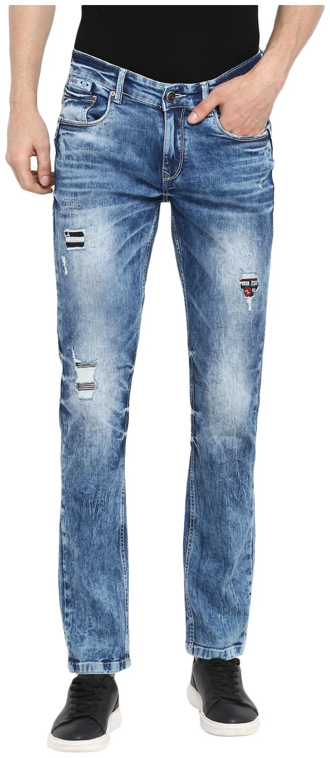 

Spykar Men Blue Regular Fit Jeans