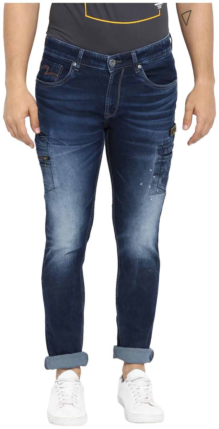 

Spykar Men Blue Skinny Fit Jeans