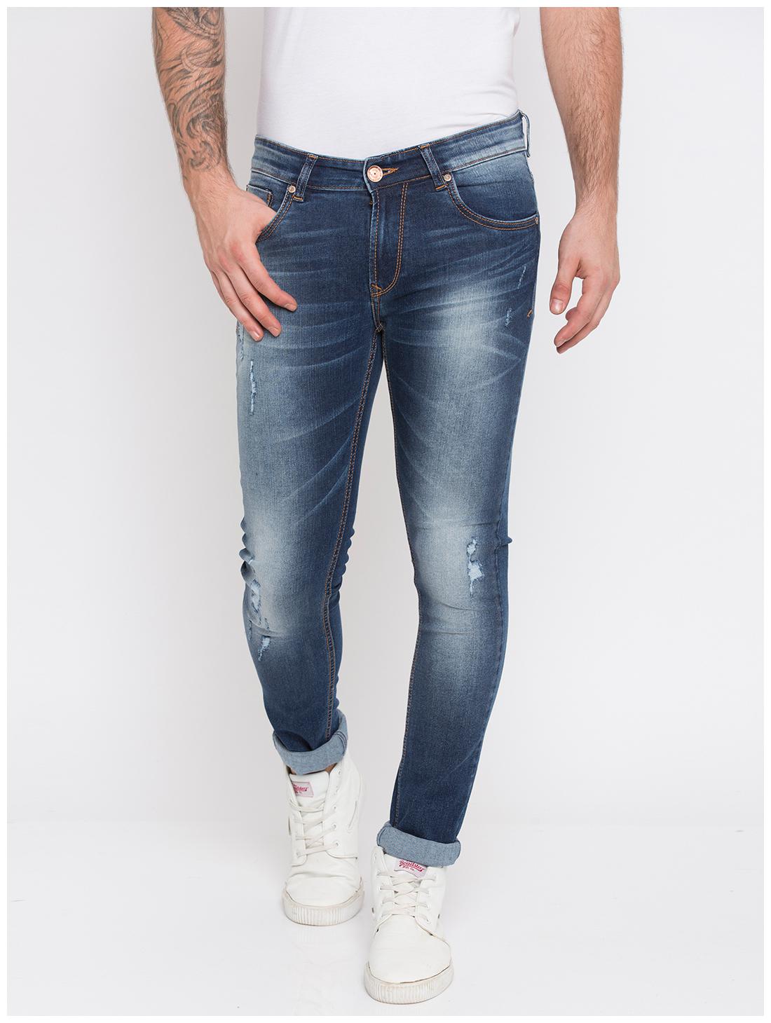 

Spykar Men Blue Skinny Fit Jeans
