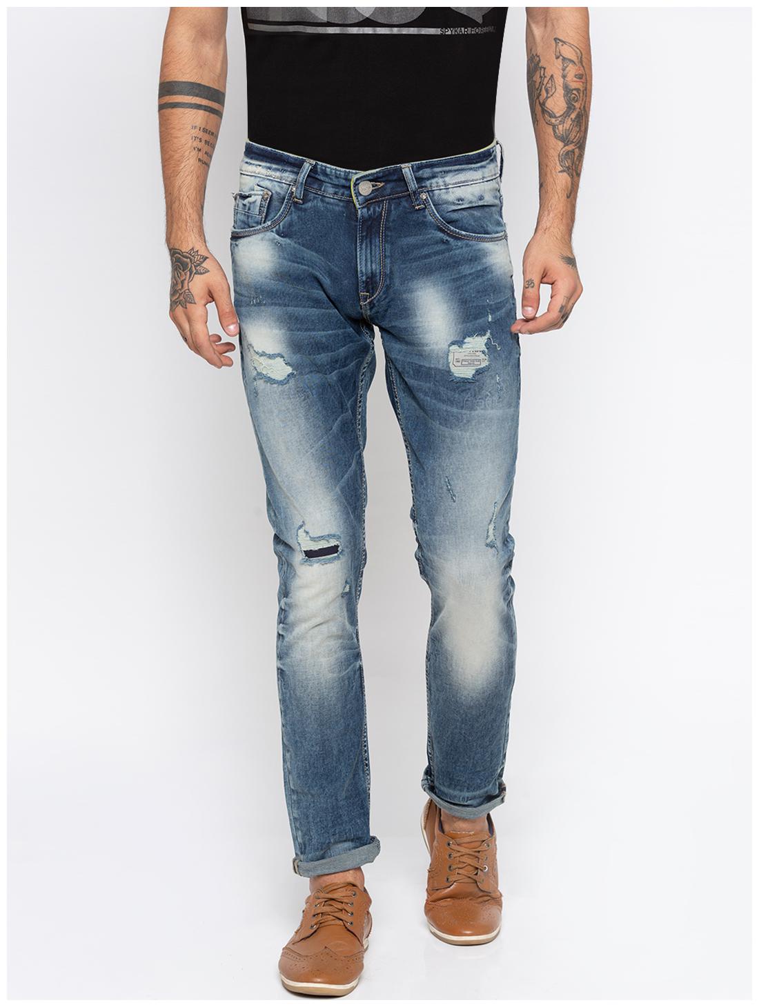 

Spykar Men Blue Skinny Fit Jeans
