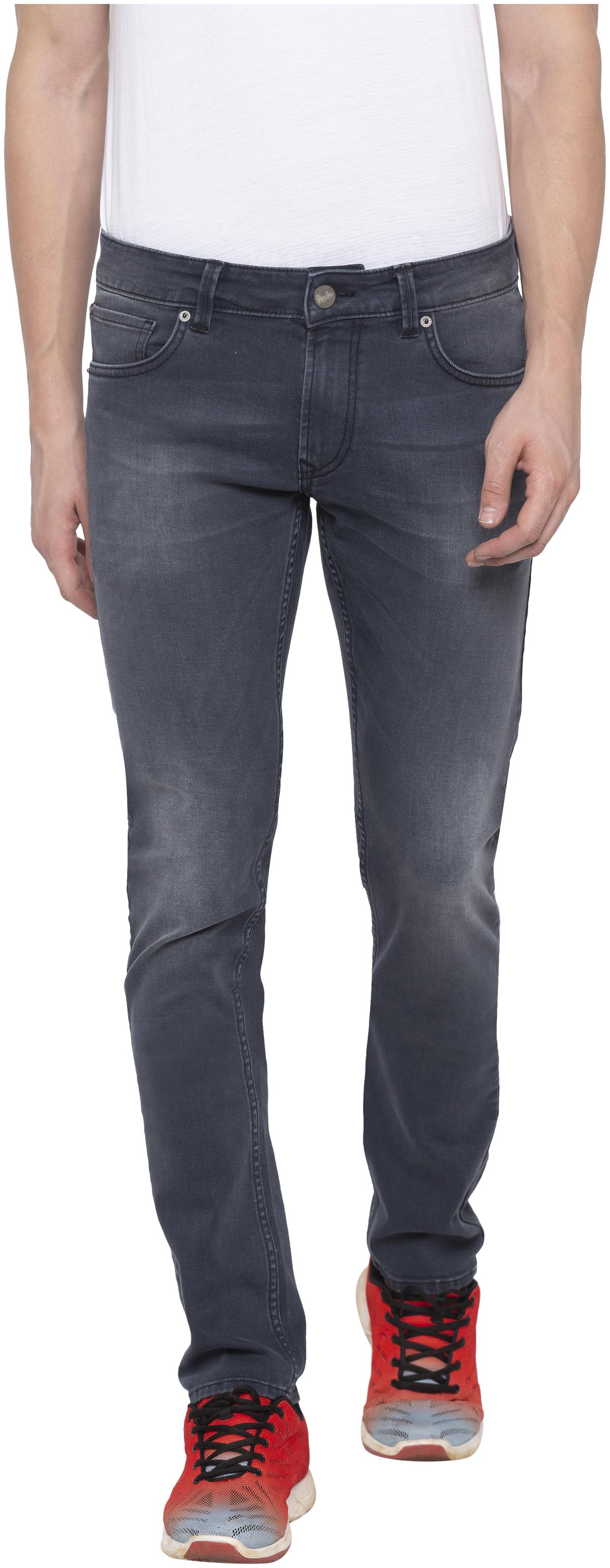 

Spykar Men Grey Regular Fit Jeans