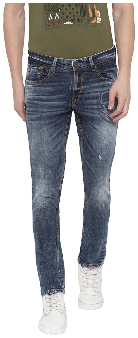 

Spykar Men Blue Skinny Fit Jeans