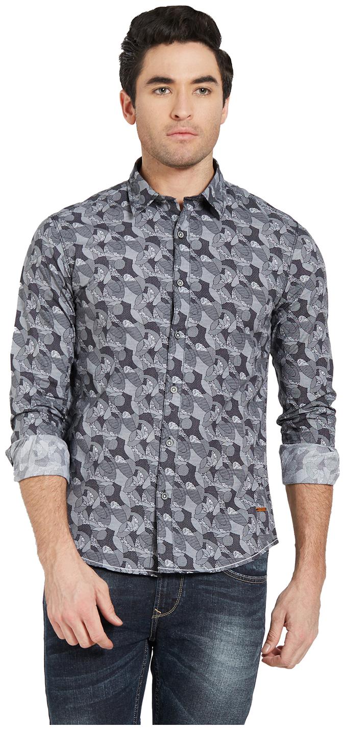 

Spykar Men Multi Printed Slim Fit Casual Shirt