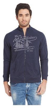 

Spykar Men Cotton Hoodie - White