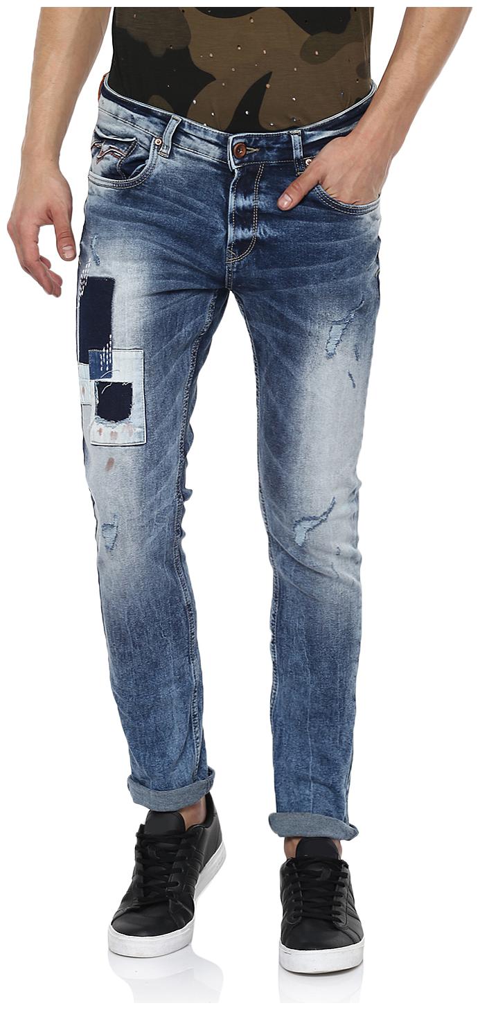 

Spykar Men Blue Skinny Fit Jeans