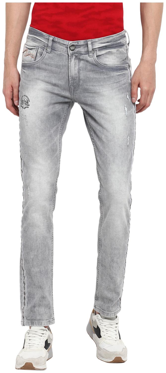 

Spykar Men Grey Skinny Fit Jeans